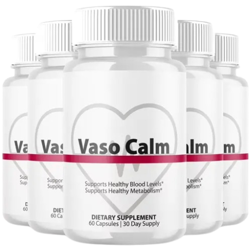 Vaso Calm 6 Bottles - 180 Day Supply